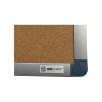 Пробковая доска CS-CBD-120X150 Cactus коричневый, 120x150 см, алюминиевая рама, пробка/алюминий 1070274