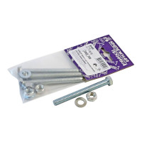 Болт с ш/г крепежная техника набор, полная резьба, din 933, 8x80, 3 шт. 17876