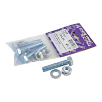 Болт с ш/г крепежная техника набор, полная резьба, din 933, 10x50, 3 шт. 27912