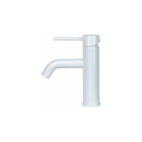 Смеситель для раковины Bronze de Luxe SCANDI белый глянцевый 1451W