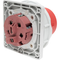 Встраиваемая вилка INPIN 63A/400V/3P+N+E/IP67, фланец 106x110 CA3658
