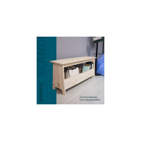 Деревянная скамья BRABIX сосна, scandi sc-003, 1000x250x450 мм, отделение для хранения 641889