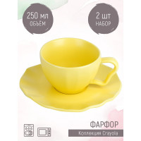 Чайный набор Nouvelle Crayola 4 предмета, 2 персоны, 250 мл 1730227-Н2