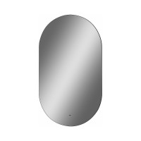 Зеркало CONTINENT Fleur LED 600x1000 короб 500x900, Б/К подсветка холодная ЗЛП532