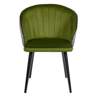 Стул BRADEX paola зеленый с жаккардом RF 0258