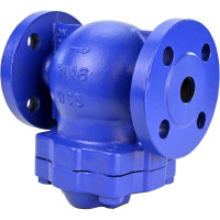 Поплавковый конденсатоотводчик DN.ru КСФ Ду20 Ру16 фланцевый, корпус сталь WCB D150-00145