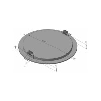 Встраиваемый светодиодный светильник Светкомплект Dl-15c 15w, wh, 4000k, 200mm DL15C15WWH4K