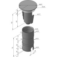 Светодиодный светильник Светкомплект St-1105 rd 3w, al, 4100k ST1105RD4K