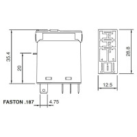 Промежуточное реле ComatReleco C10-A10BX/UC24V PN84801