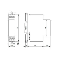 Многофункциональное реле времени ComatReleco CIM1/UC24-240V PN84487