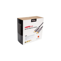 Активный оптический кабель VCOM HDMI 19M/M, ver. 2.0, 4K60 Hz, 80m D3742A-80M