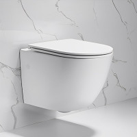 Подвесной унитаз Cerutti SPA SELLA Aria 490х360х325, безободковый 7183