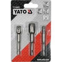 Набор адаптеров 3 шт 1/4", 3/8", 1/2" YATO YT-04685