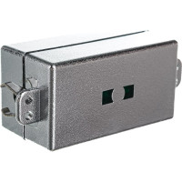Проходной адаптер Hyperline, CA-IDC-C5e-SH-F-WH, coupler, Dual IDC, категория 5e, 4 пары 23534