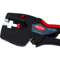 Автоматический стриппер Knipex NexStrip 3-в-1, O 0.03-10 мм AWG 32-8, рез до 10 мм, обжим: квадрат, 0.25-4 мм, 2x2.5 мм, 190 мм KN-1272190