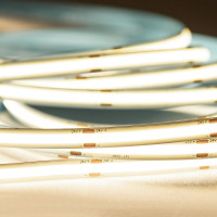 Светодиодная лента MAKSILED cob 24В, 480д/м, 10Вт/м, ip20, 850Лм/м, 3000k, теплый белый, 5м ML-R480-COB-WW-S