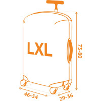 Чехол для чемодана Golubika L/XL (SP500) ROUTEMARK Golubika500-L/XL