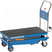 Гидравлический подъемный стол NORDBERG 500 кг, двойные ножницы N3T500