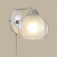 Бра Citilux Буги с выключателем Белое Хром CL157311