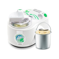 Мороженица с компрессором Nemox TALENT Gelato_Sorbet корпус-пластик, цвет белый, объем 1.5 л, 220-240 V, 50-60 Hz, 110 W, Газ R290a, съемное алюминиевое ведро 003A500450R00