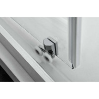 Душевая дверь VINCEA alpha 1200, черный, стекло прозрачное VDS-3AL120CLB