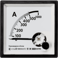 Амперметр TDM ELECTRIC а72 500а/5а-1.5 SQ1102-0061