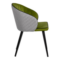 Стул BRADEX paola зеленый с жаккардом RF 0258