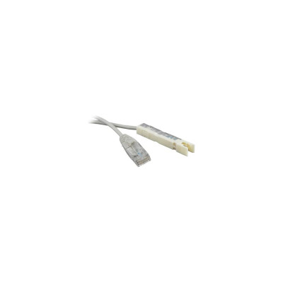 Патч-корд Hyperline PC-110-RJ45-1P-CX-1M-LSZH-GY 229893