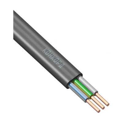 ООО Конкорд Кабель ВВГ-Пнг(А)-LS 3x2,5ок(N, PE) - 0,66 (100м) (Бухта (100м)) 4663