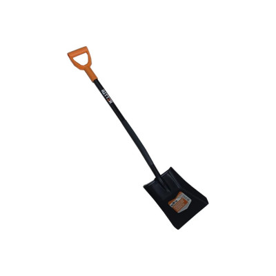 RITTER Лопата совковая Garden SolidS2 для бетона, стальной черенок, сварное соединение, ручка ABS пластик RG11012022