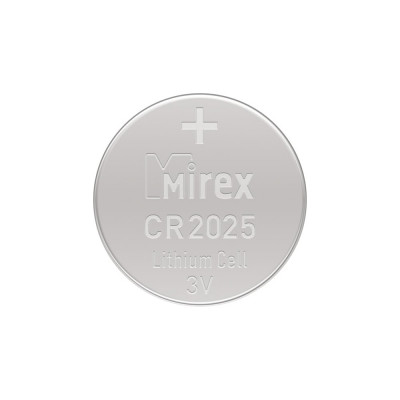 Литиевая батарейка Mirex 23702-CR2025-E4