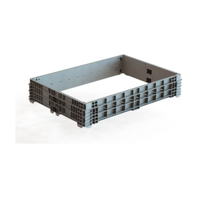 Дигрус Складной паллетный борт 1200x800x200 серый Б-120.80.20-ПСС/Д