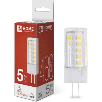 Светодиодная лампа IN HOME LED-JC 4690612036083