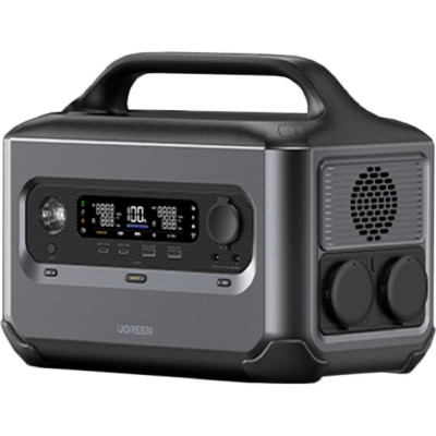 Ugreen Электростанция портативная gs600 (15050) powerroam portable power station 680wh/600w eu. цвет: темно-серый 15050_