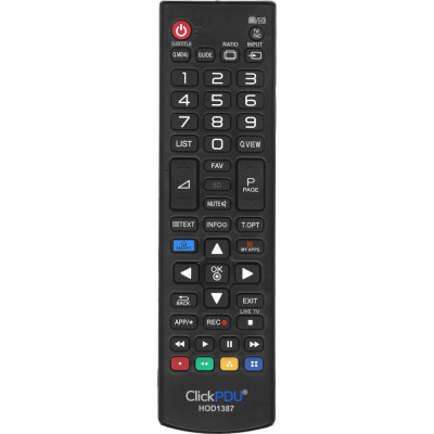 clickpdu Универсальный пульт для телевизора LG HOD1387