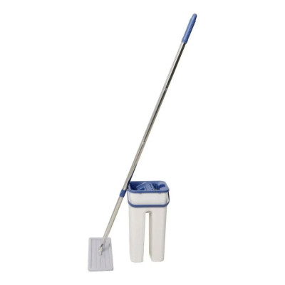 Ridberg Швабра и ведро hand-free scrape mop (малая синяя) 1210627