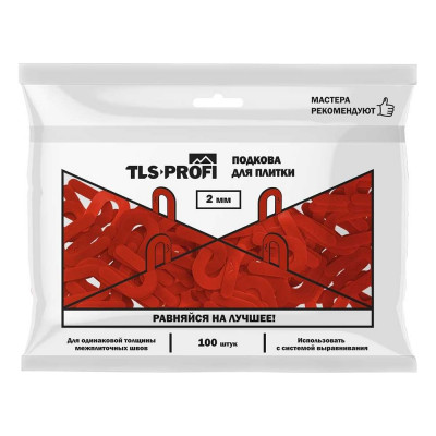 Tls-Profi Подкова для плитки 2 мм tlsza172022 TLSZA182022