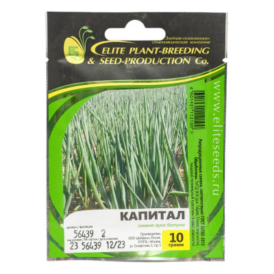 ELITE PLANT-BREEDING & SEED PRODUCTION Co. Капитал семена лука батуна (на зелень) 10 г ЭС мини 10710867