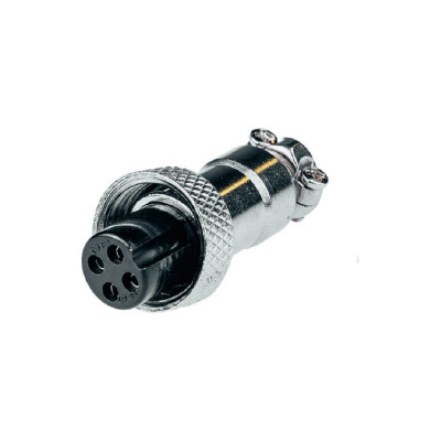 Giraffe Авиационный разъем 4-pin гнездо GF-AV4F gf0361