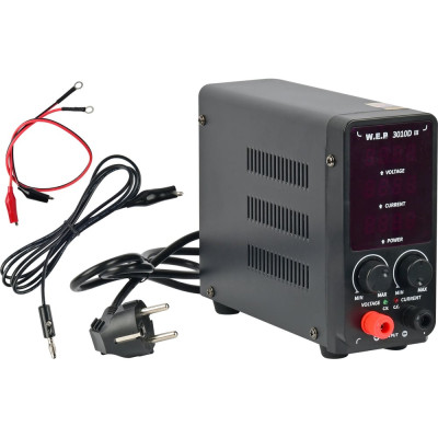 W.E.P Лабораторный источник питания 3010d-iii 30v 10a М7758699