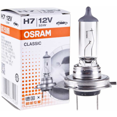 OSRAM Автолампа H7 55 PX26d 12V 64210CLC