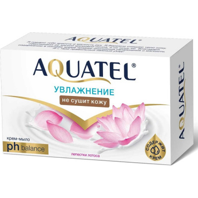 Aquatel Крем-мыло твердое 