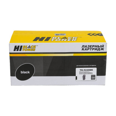 Hi-Black Картридж TK-5240Bk черный для Kyocera P5026cdn/M5526cdn, с чипом HB-TK-5240Bk