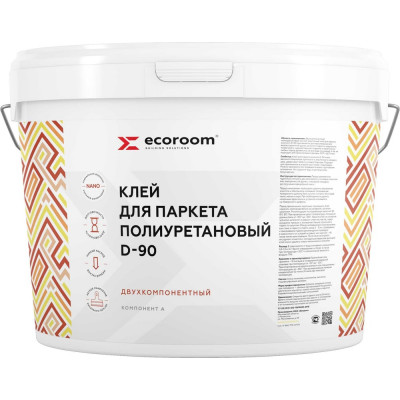 Полиуретановый клей для паркета ECOROOM 332-1-6