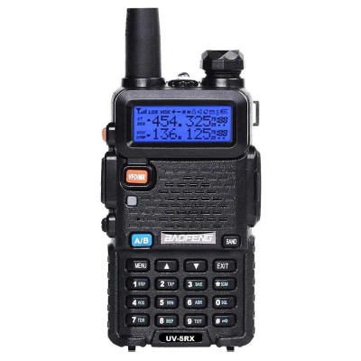 Baofeng Портативная радиостанция UV-5RX/1800мАч ( 136-174/200-260/400-520) МГц/ 128 кан./ 5 Вт 00030200