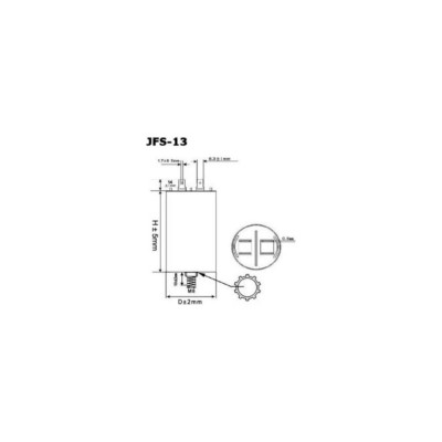 Пусковой конденсатор JB Capacitors JFS13A6166J000000B-159