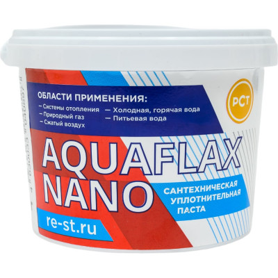 СантехМастер 04059 AquaflaxNano, паста д/льна, банка 400 гр. 4630033040597