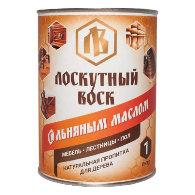 Лоскутный воск с льняным маслом, 1л ЛМ0100