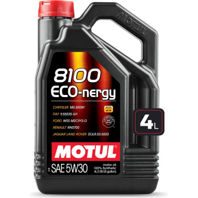 MOTUL Синтетическое масло 8100 ECO-nergy 5W30 4л 111860