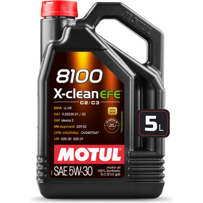 MOTUL 8100X-сlean EFE 5W30 5л 111688